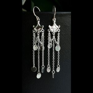 Sterling Silver dangle chandelier earrings 🆕